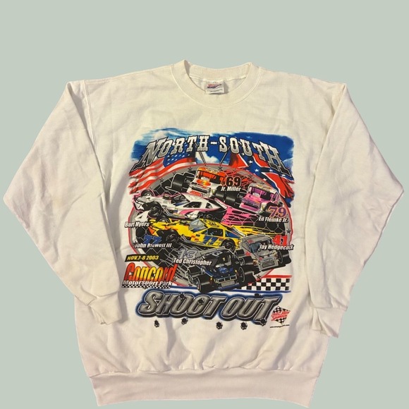 Hanes Other - Vintage 2003 Concord Motorsport Racing Sweatshirt Hanes M North South Shootout